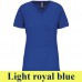 Kariban Ladies Bio150 V-Neck light royal blue